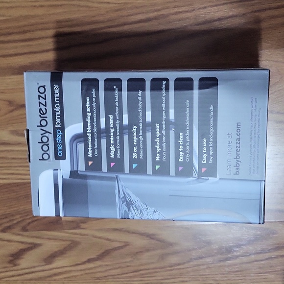 Baby Brezza one step formula mixer NEW in box pitcher baby shower - Picture 2 of 3